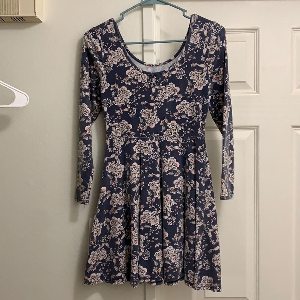 Tight to flowy flower dress from Charlotte Russe